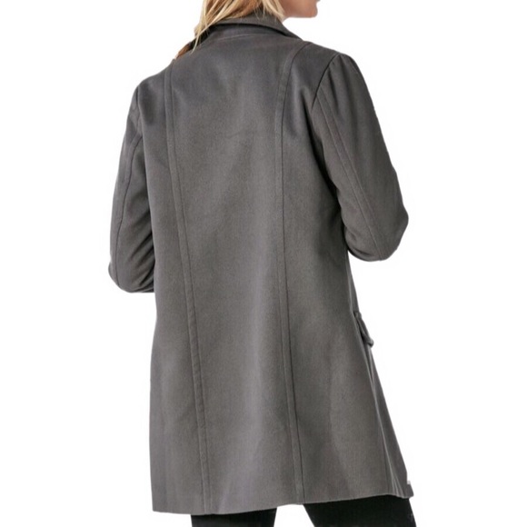 NWT Tornado Gray Naval Peacoat - Picture 2 of 5